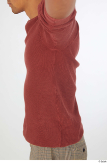 Nathaniel casual dressed red sweater upper body 0003.jpg